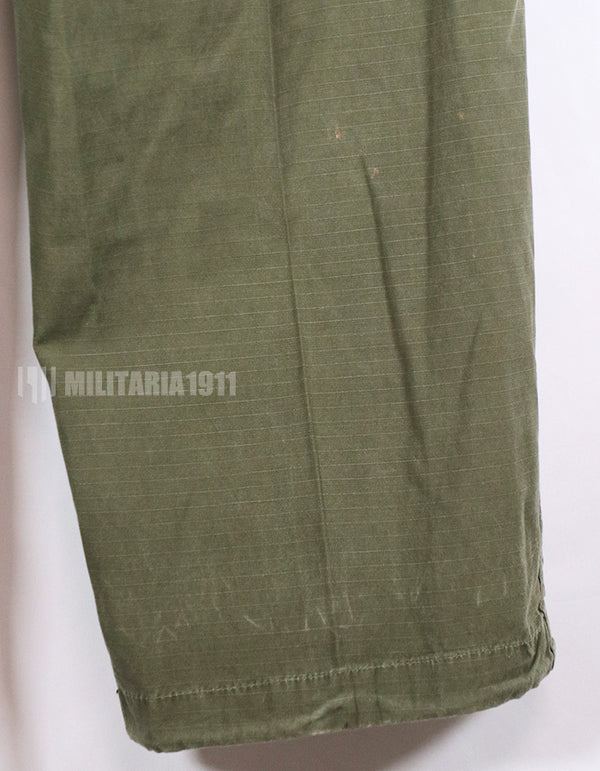 実物　初期型カット改造品　4th Model ジャングルファティーグパンツ　リップストップ生地