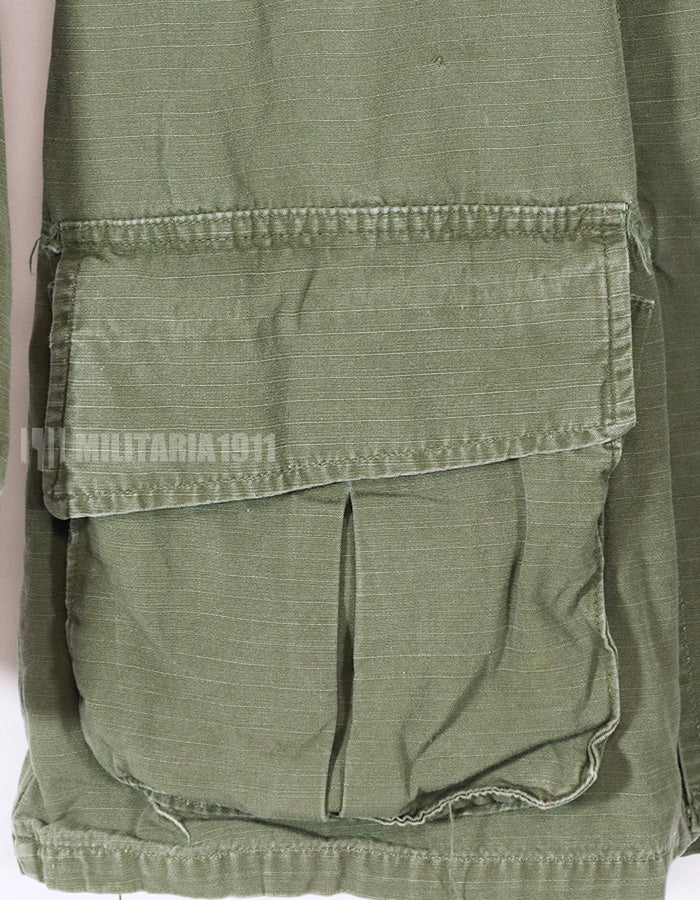 実物　1970年製 4th Model ジャングルファティーグ ジャケット S-S 使用感あり　中古品