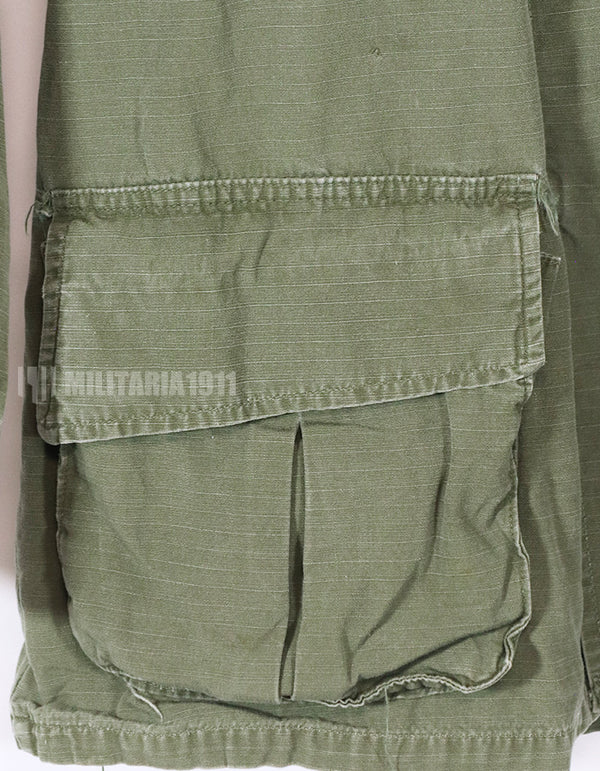 実物　1970年製 4th Model ジャングルファティーグ ジャケット S-S 使用感あり　中古品