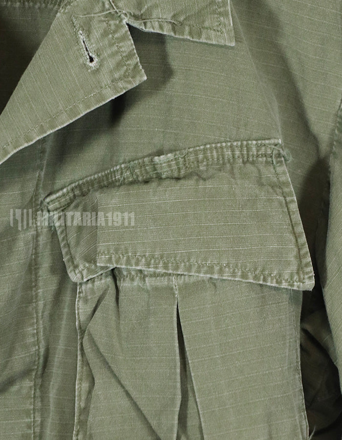 実物　1970年製 4th Model ジャングルファティーグ ジャケット S-S 使用感あり　中古品