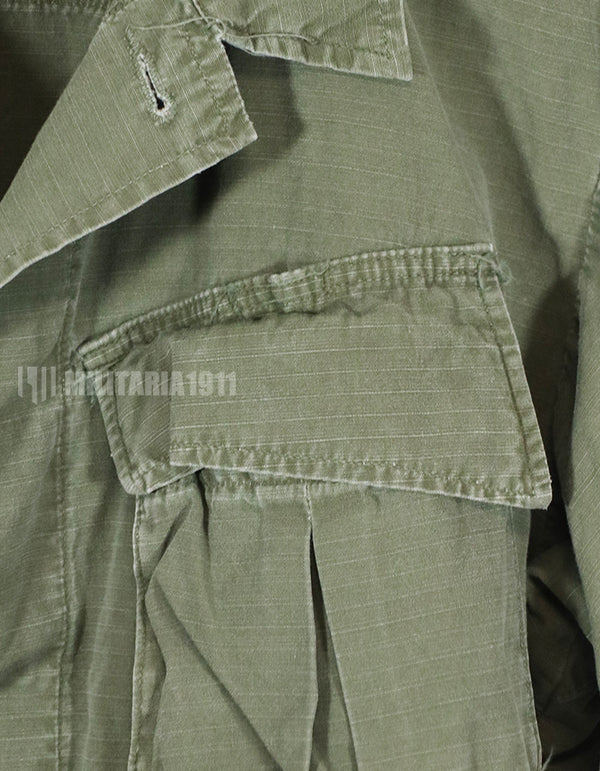 実物　1970年製 4th Model ジャングルファティーグ ジャケット S-S 使用感あり　中古品