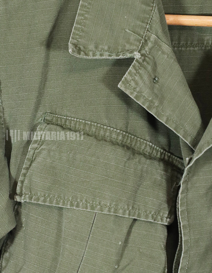 実物　1970年製 4th Model ジャングルファティーグ ジャケット S-S 使用感あり　中古品