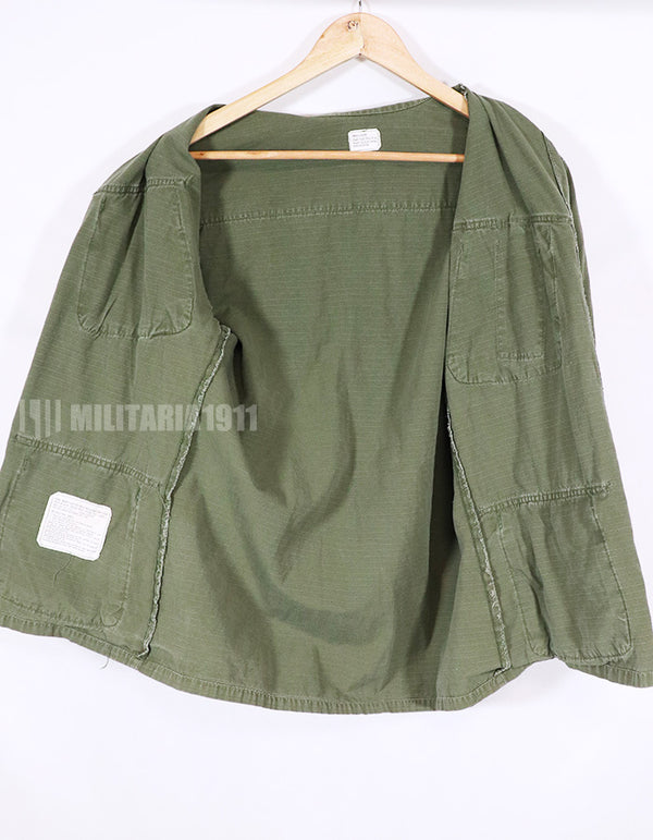 実物　1970年製 4th Model ジャングルファティーグ ジャケット S-S 使用感あり　中古品