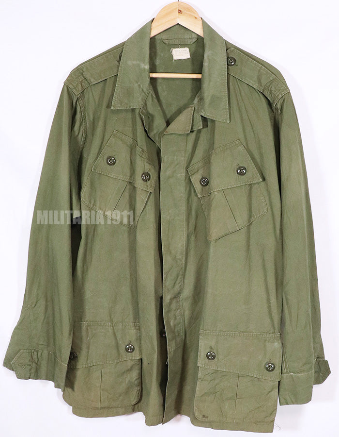 実物　1st Model ジャングルファティーグ ジャケット 汚れ 退色ありX Large Size