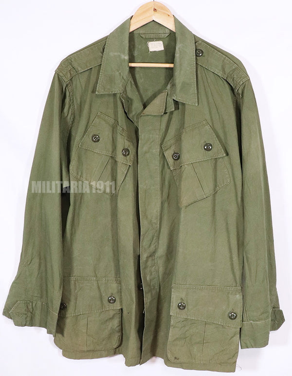 実物　1st Model ジャングルファティーグ ジャケット 汚れ 退色ありX Large Size