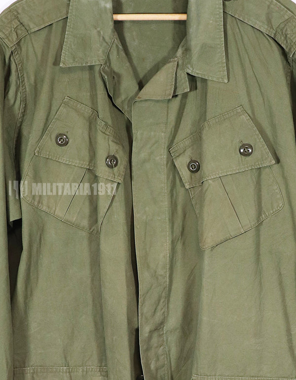 実物　1st Model ジャングルファティーグ ジャケット 汚れ 退色ありX Large Size