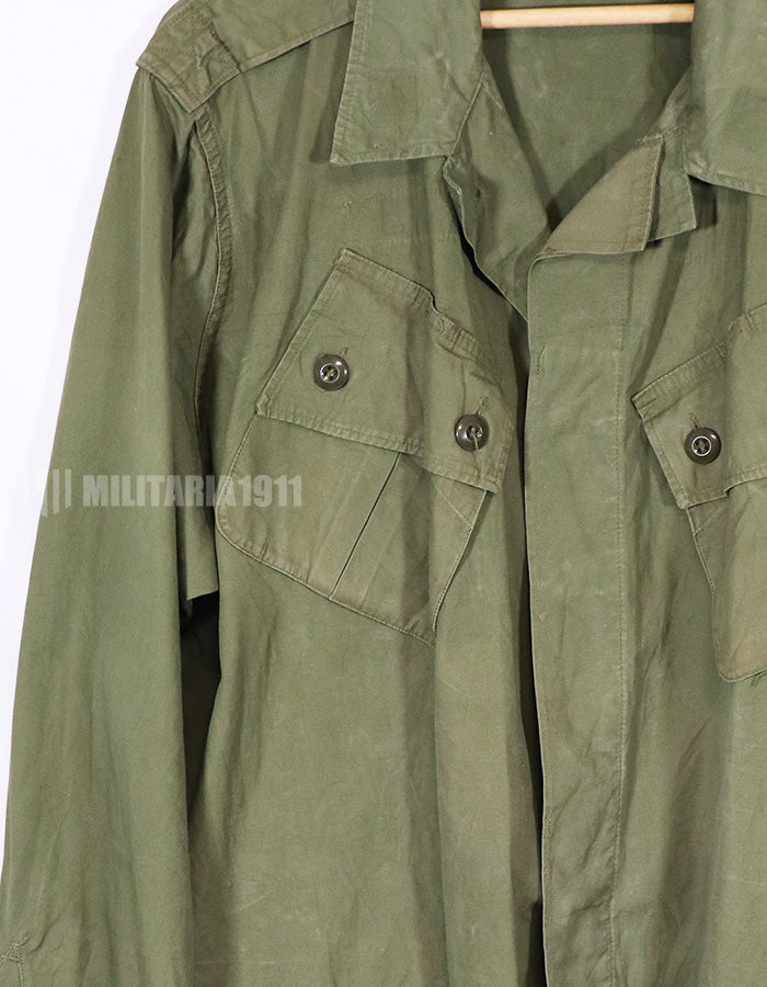 実物　1st Model ジャングルファティーグ ジャケット 汚れ 退色ありX Large Size