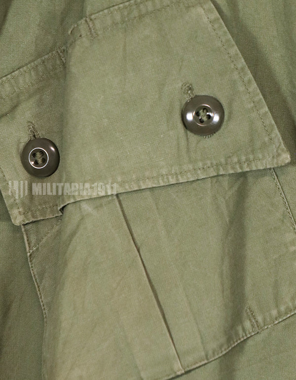 実物　1st Model ジャングルファティーグ ジャケット 汚れ 退色ありX Large Size