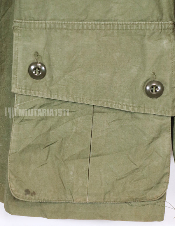 実物　1st Model ジャングルファティーグ ジャケット 汚れ 退色ありX Large Size