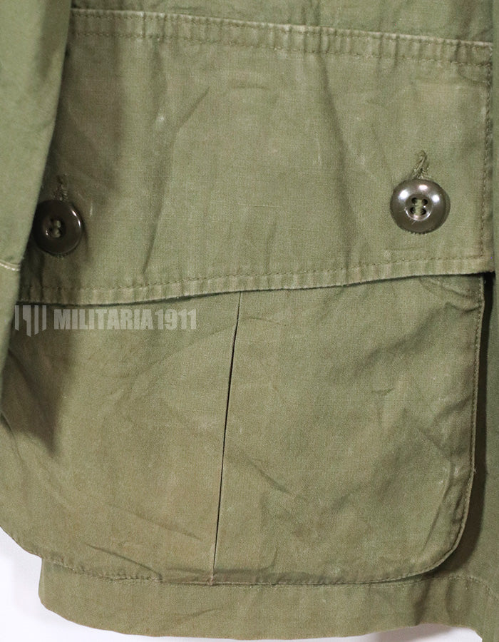 実物　1st Model ジャングルファティーグ ジャケット 汚れ 退色ありX Large Size