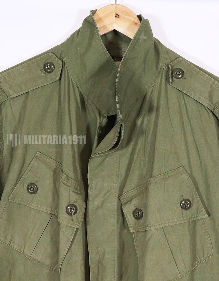 実物　1st Model ジャングルファティーグ ジャケット 汚れ 退色ありX Large Size