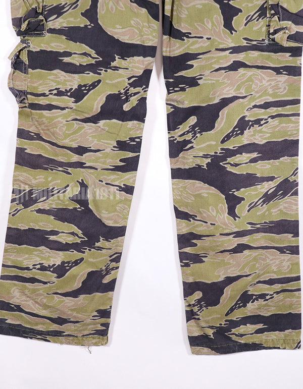実物　タイガーストライプ　レイトウォーヘビーウェイト　パンツ　A-M 退色あり