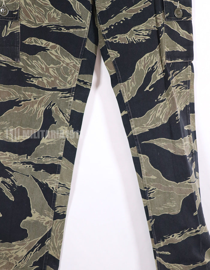実物　タイガーストライプ　初期パターン　Fat Tiger JWS　パンツ　テイラード　中古品