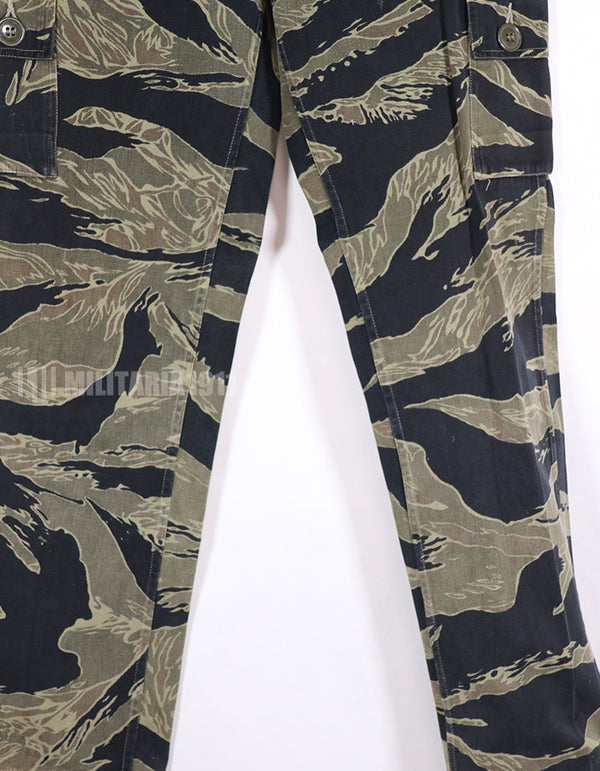 実物　タイガーストライプ　初期パターン　Fat Tiger JWS　パンツ　テイラード　中古品