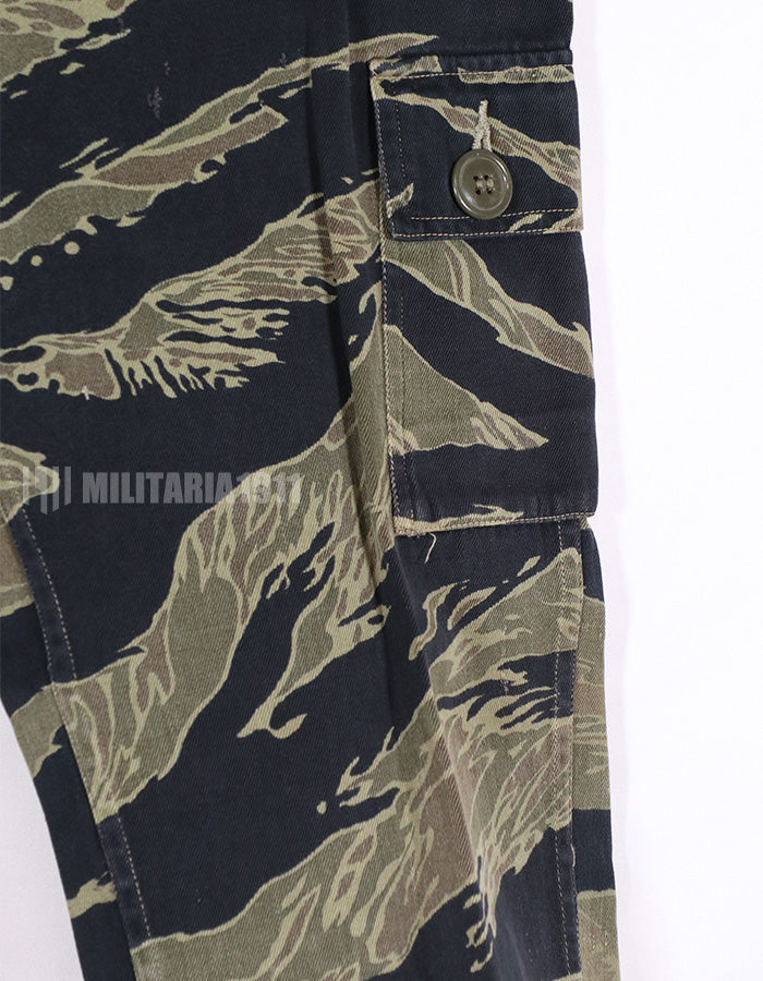 実物　タイガーストライプ　初期パターン　Fat Tiger JWS　パンツ　テイラード　中古品