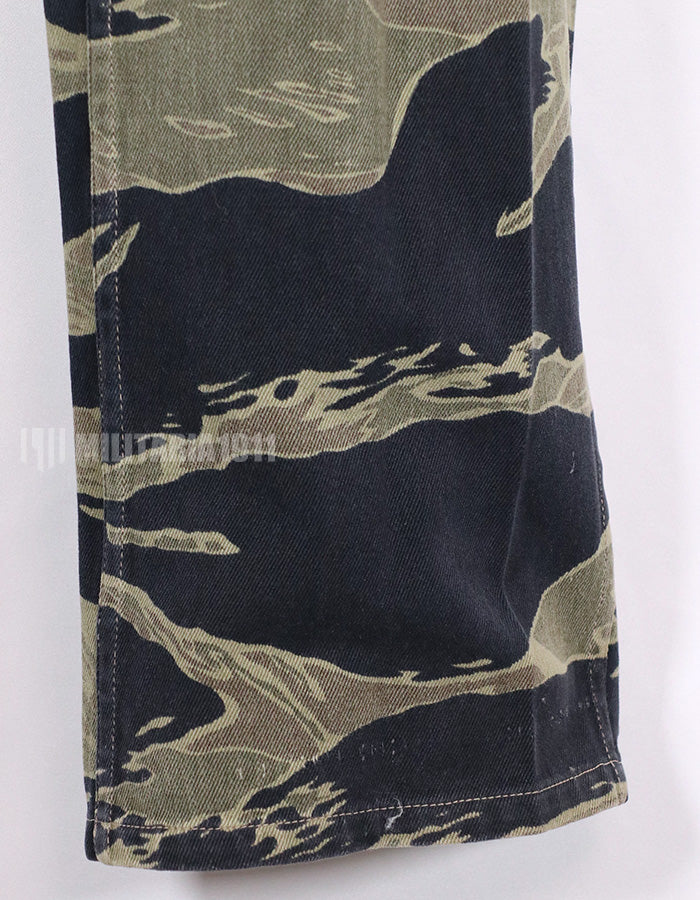 実物　タイガーストライプ　初期パターン　Fat Tiger JWS　パンツ　テイラード　中古品