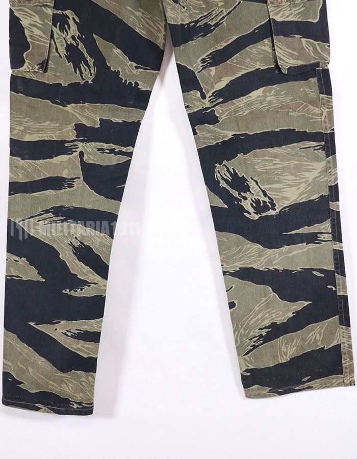 実物　タイガーストライプ　初期パターン　Fat Tiger JWS　パンツ　テイラード　中古品