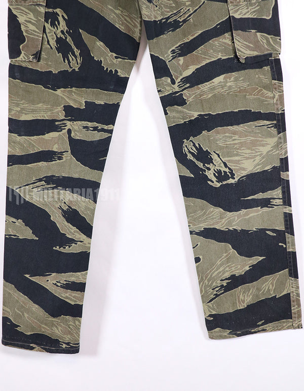 実物　タイガーストライプ　初期パターン　Fat Tiger JWS　パンツ　テイラード　中古品