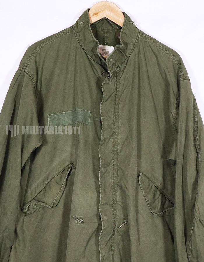 実物　1972年製 アメリカ軍　M65 エクストリームコールドウェザーパーカー シェルのみ　中古品