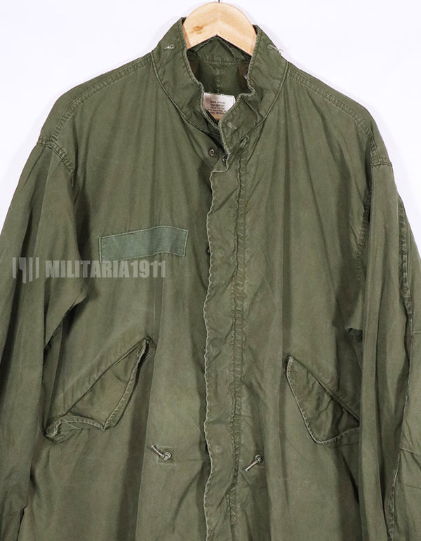 実物　1972年製 アメリカ軍　M65 エクストリームコールドウェザーパーカー シェルのみ　中古品