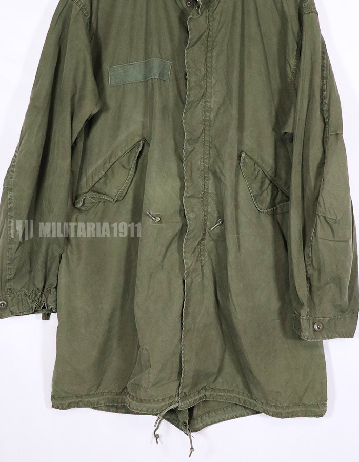 実物　1972年製 アメリカ軍　M65 エクストリームコールドウェザーパーカー シェルのみ　中古品