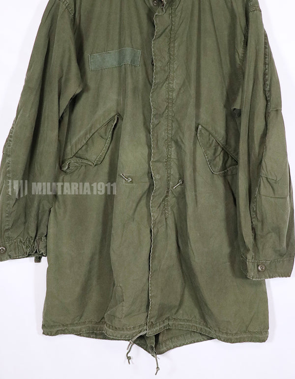 実物　1972年製 アメリカ軍　M65 エクストリームコールドウェザーパーカー シェルのみ　中古品