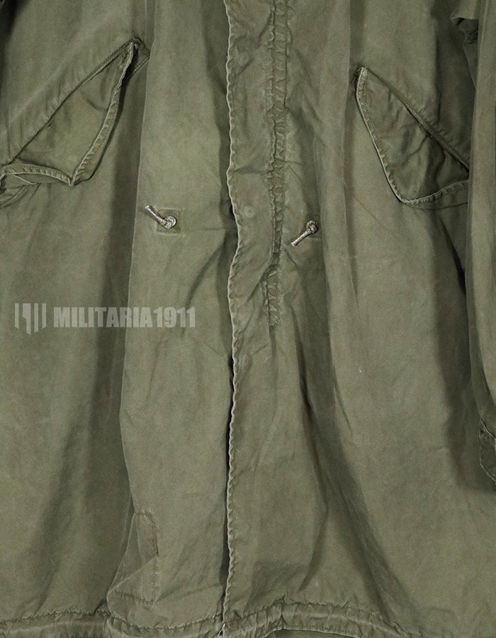 実物　1972年製 アメリカ軍　M65 エクストリームコールドウェザーパーカー シェルのみ　中古品