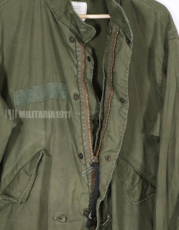 実物　1972年製 アメリカ軍　M65 エクストリームコールドウェザーパーカー シェルのみ　中古品