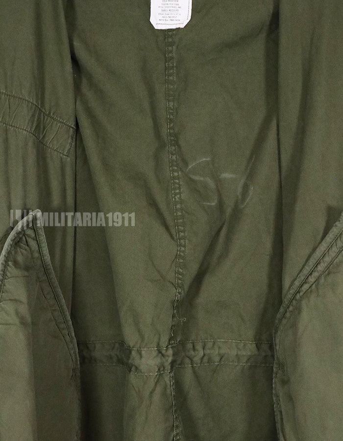 実物　1972年製 アメリカ軍　M65 エクストリームコールドウェザーパーカー シェルのみ　中古品