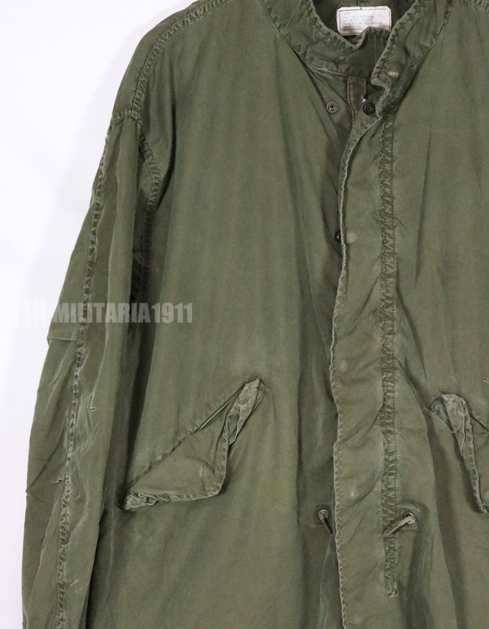 実物　1971年製 アメリカ軍　M65 エクストリームコールドウェザーパーカー シェルのみ　中古品
