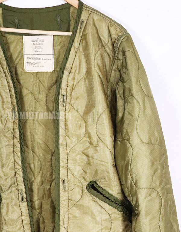 実物　アメリカ軍　1981年製 M65 エクストリームコールドウェザーパーカー ライナー　中古品
