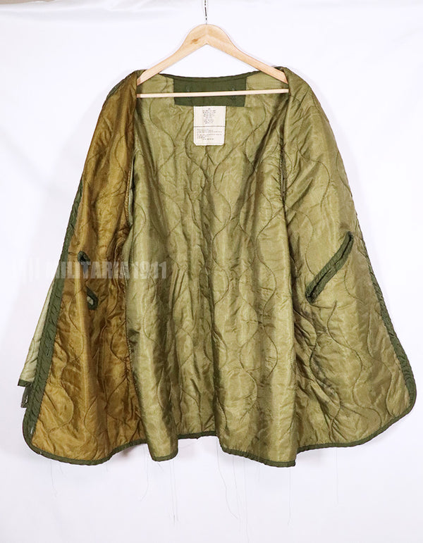 実物　アメリカ軍　1981年製 M65 エクストリームコールドウェザーパーカー ライナー　中古品