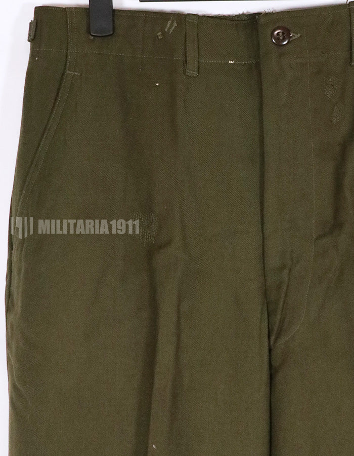 実物　アメリカ軍　M1951 ウールフィールドパンツ　M-R 中古品
