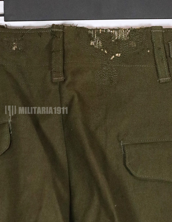 実物　アメリカ軍　M1951 ウールフィールドパンツ　M-R 中古品