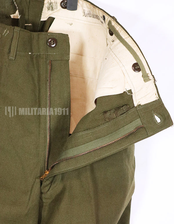 実物　アメリカ軍　M1951 ウールフィールドパンツ　M-R 中古品