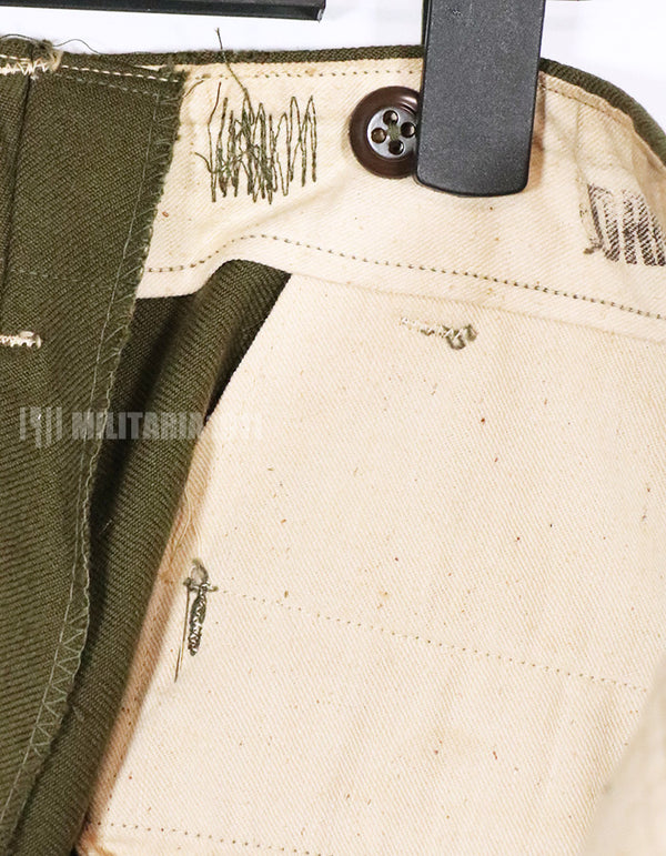 実物　アメリカ軍　M1951 ウールフィールドパンツ　M-R 中古品
