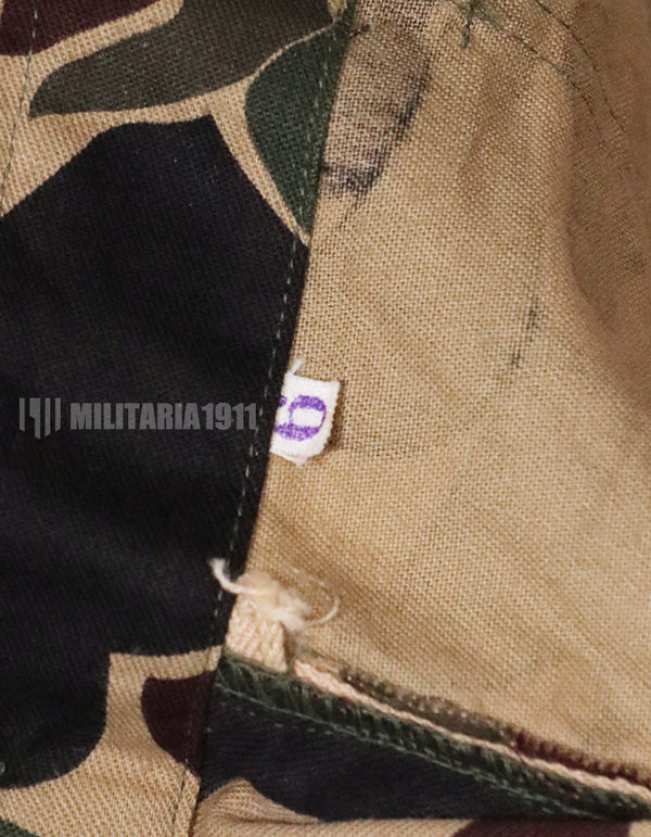 実物　CIDG　ベオガム迷彩　ローカルメイド ダッグハンター　Lサイズ　ジッパーフライ