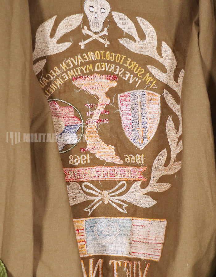 レプリカ　ベトナム戦争　スーバニアジャケット　ベトジャン　ローカルメイド再現品