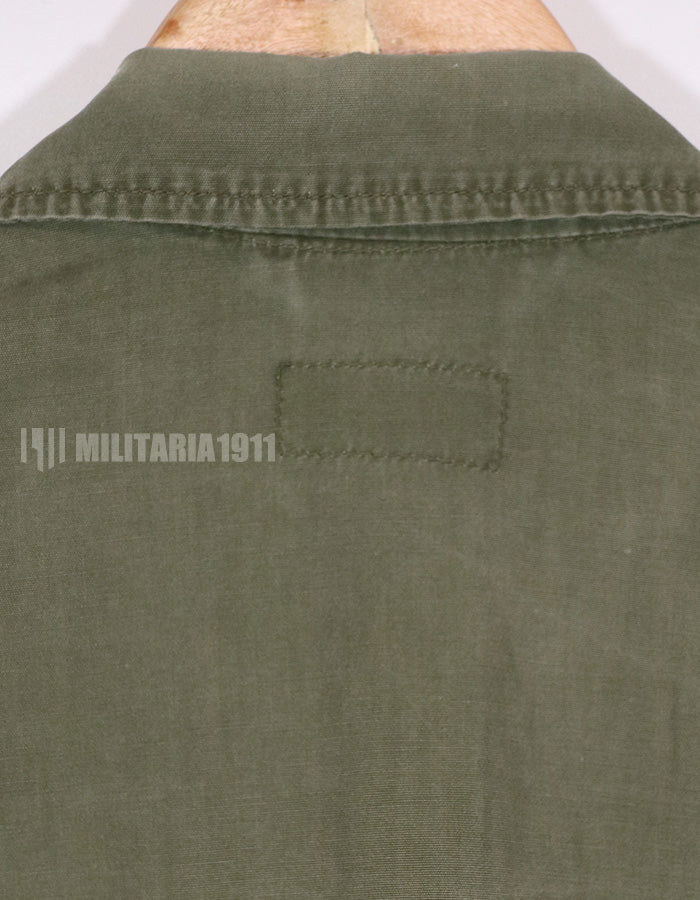 Real 1963 1st Model Jungle Fatigue Jacket, used, patch removed