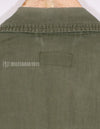 Real 1963 1st Model Jungle Fatigue Jacket, used, patch removed