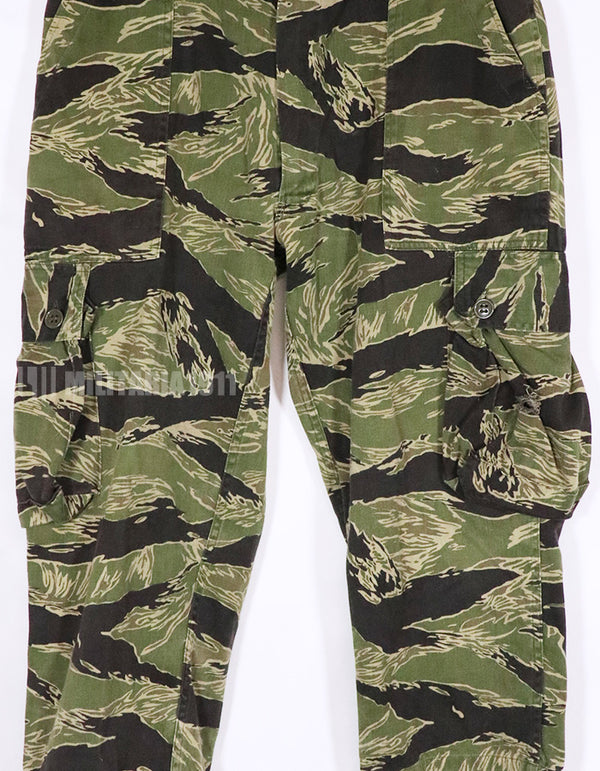 実物　沖縄タイガー　JWD　タイガーストライプ　パンツ　ビッグサイズ　中古品　股下短い