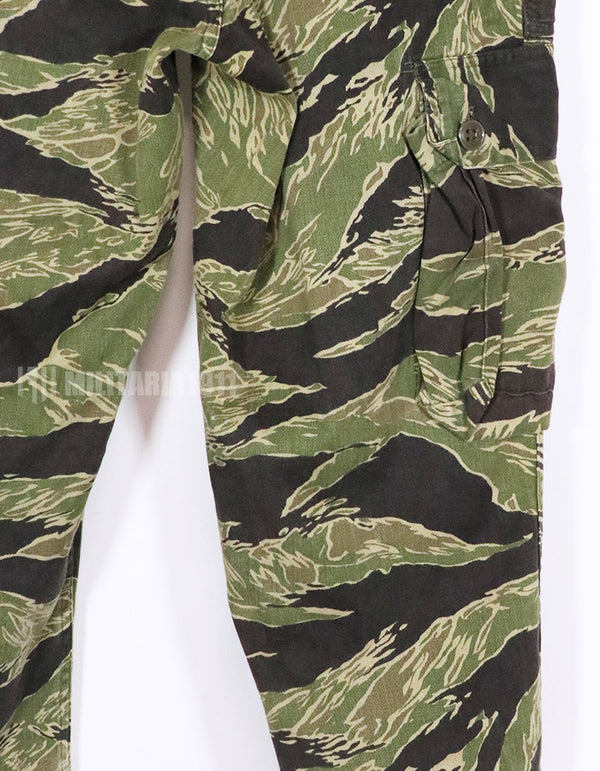 実物　沖縄タイガー　JWD　タイガーストライプ　パンツ　ビッグサイズ　中古品　股下短い