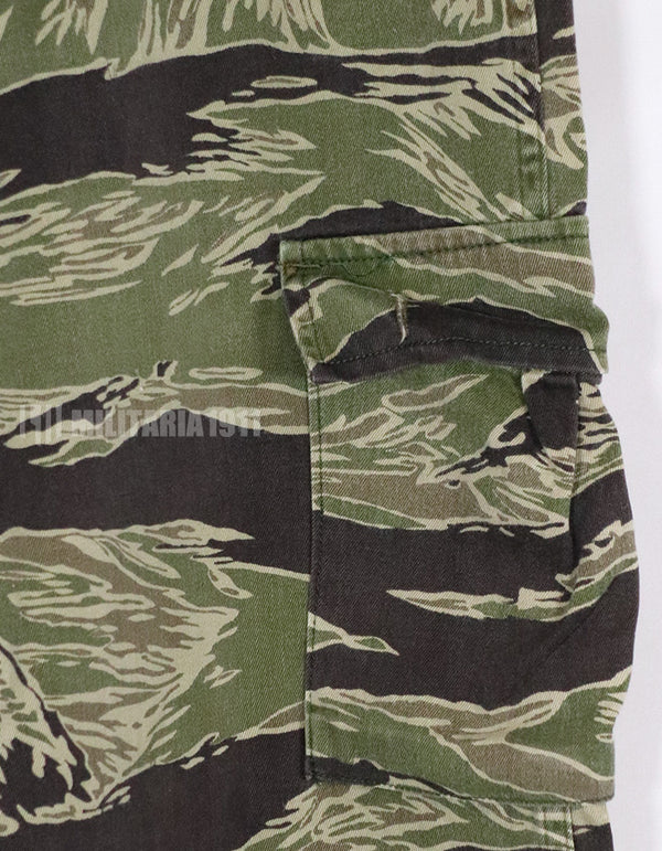 正品冲绳虎纹裤，面料已修补，稀有物品