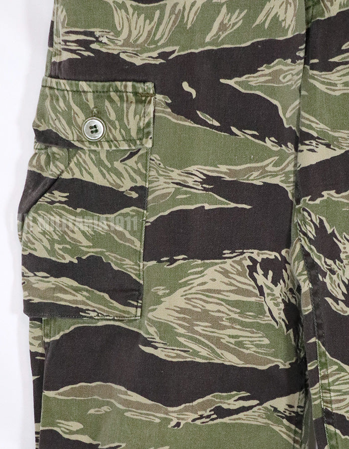 正品冲绳虎纹裤，面料已修补，稀有物品