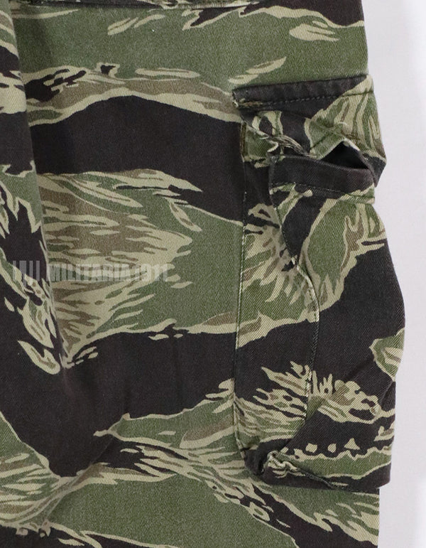 正品冲绳虎纹裤，面料已修补，稀有物品