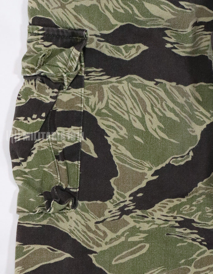 正品冲绳虎纹裤，面料已修补，稀有物品