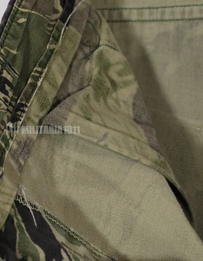 正品冲绳虎纹裤，面料已修补，稀有物品