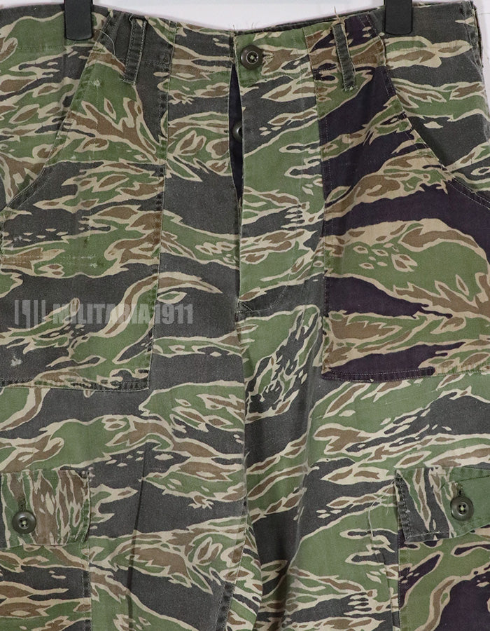 実物　レートウォー ライトウェイト　タイガーストライプ　パンツ　退色あり　使用感強い