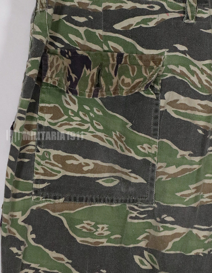 実物　レートウォー ライトウェイト　タイガーストライプ　パンツ　退色あり　使用感強い