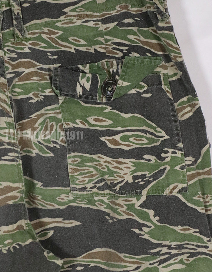 実物　レートウォー ライトウェイト　タイガーストライプ　パンツ　退色あり　使用感強い